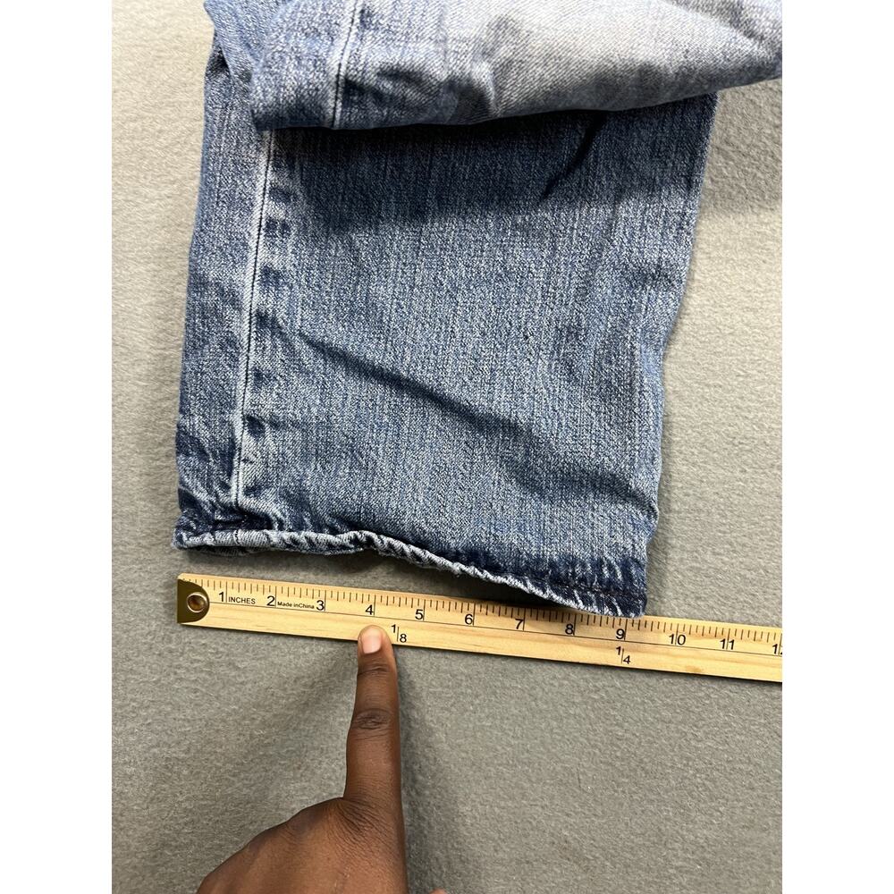 Gap Jeans Men's Size 32/34 Blue Straight Leg - Picture 6 of 9
